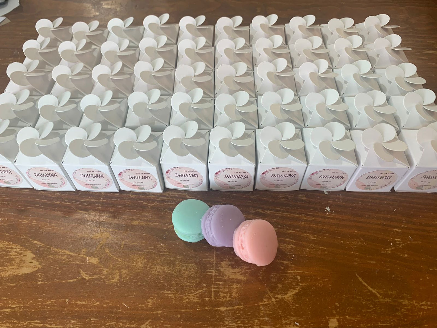 Jabón Recuerdito MINI MACARON 1 pieza