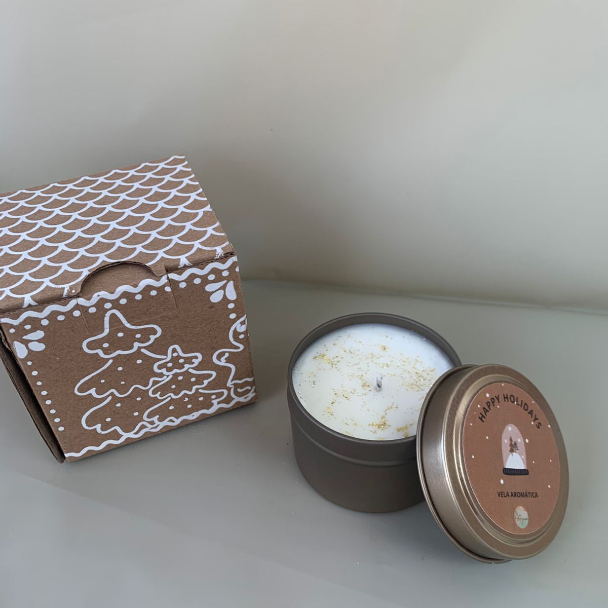 Vela Aromática Navidad Grande