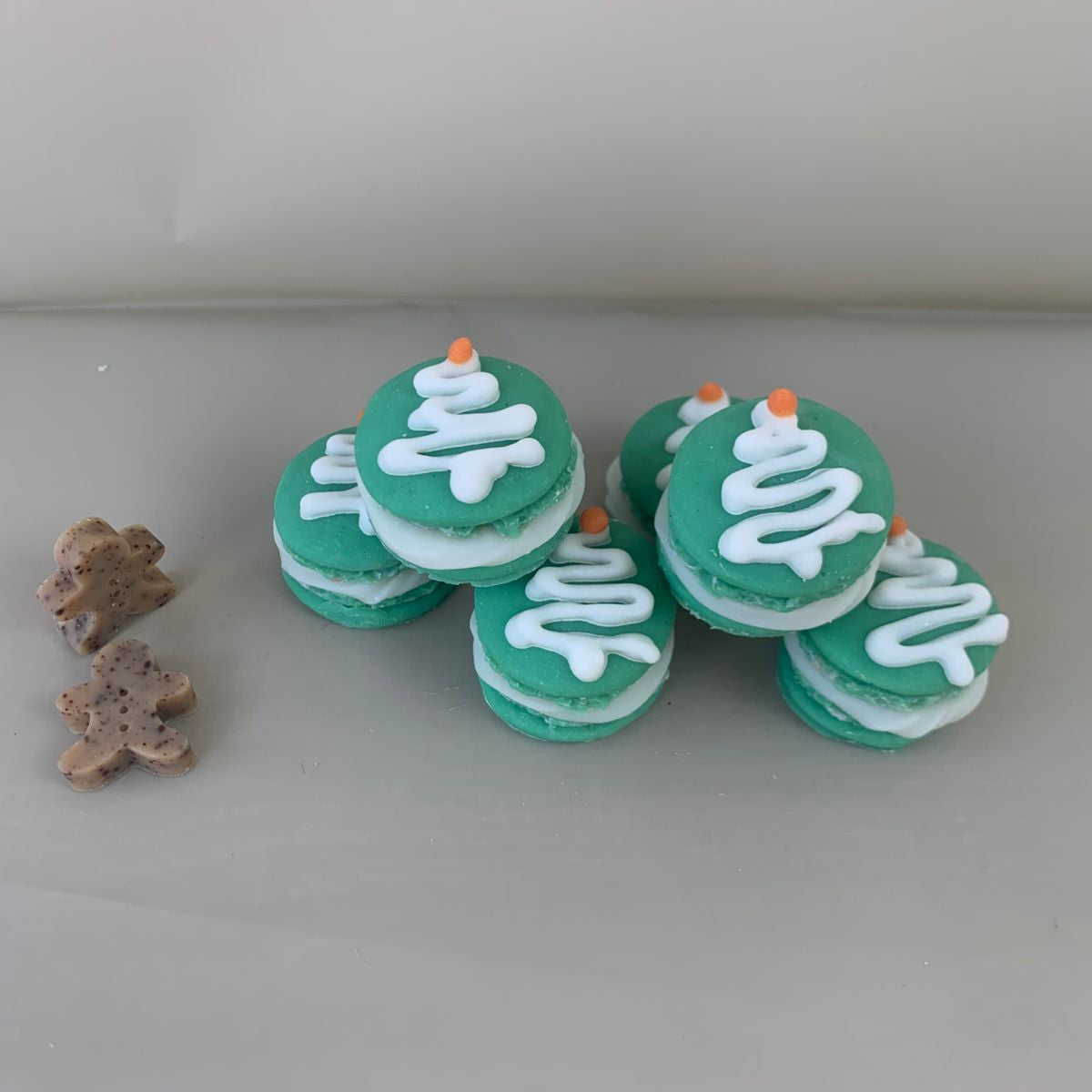 Kit macarrones navideños