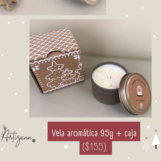Vela Aromática Navidad Grande