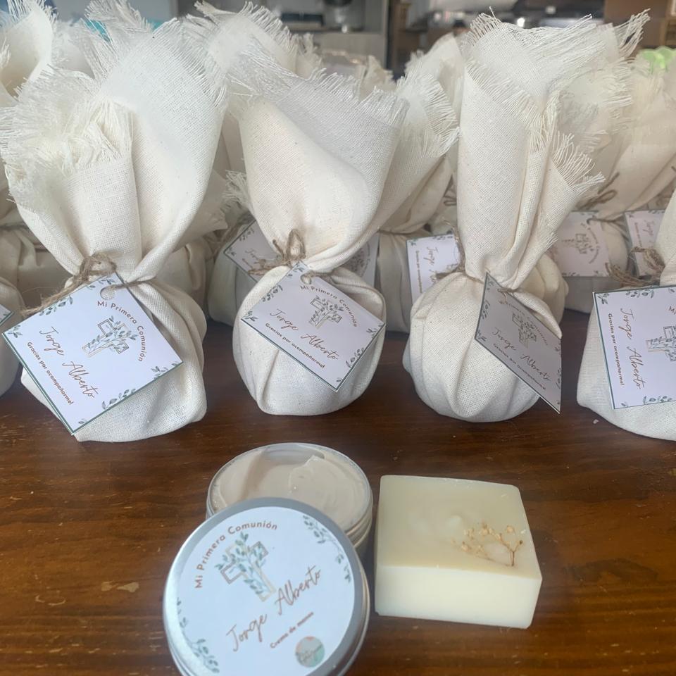 Kit recuerdito: jabón 50g + crema de manos