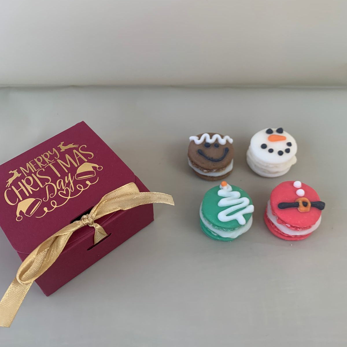 Kit macarrones navideños