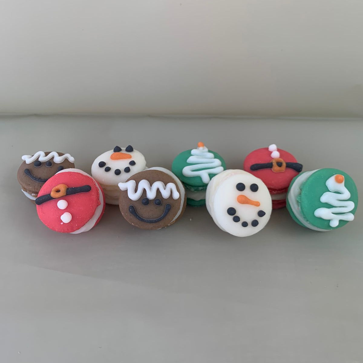 Kit macarrones navideños