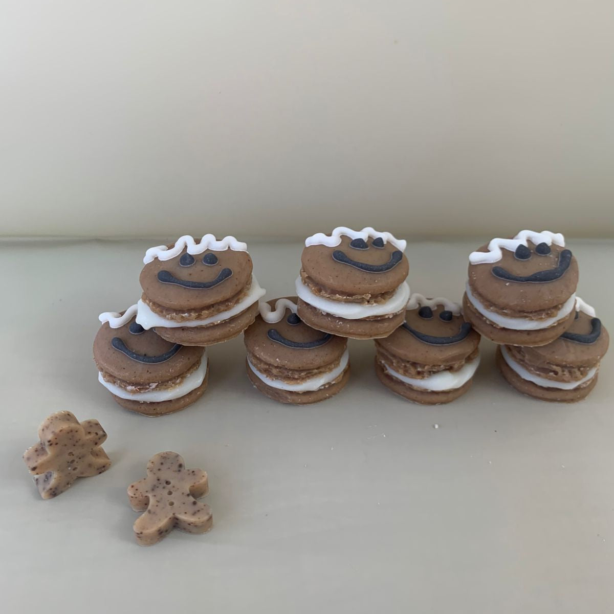 Kit macarrones navideños