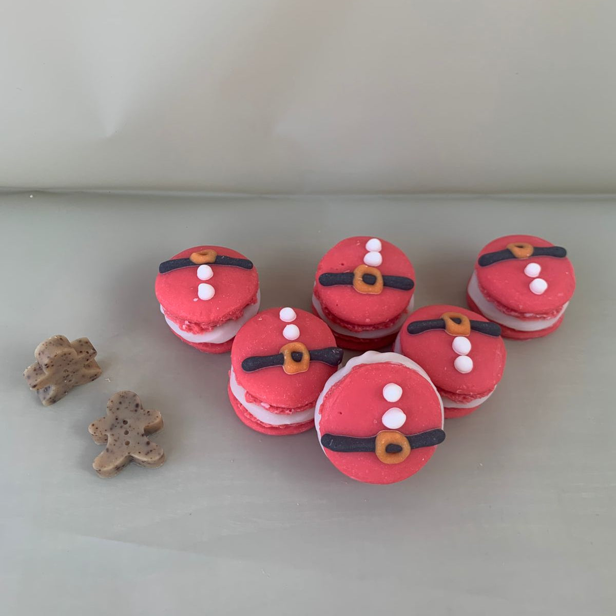 Kit macarrones navideños