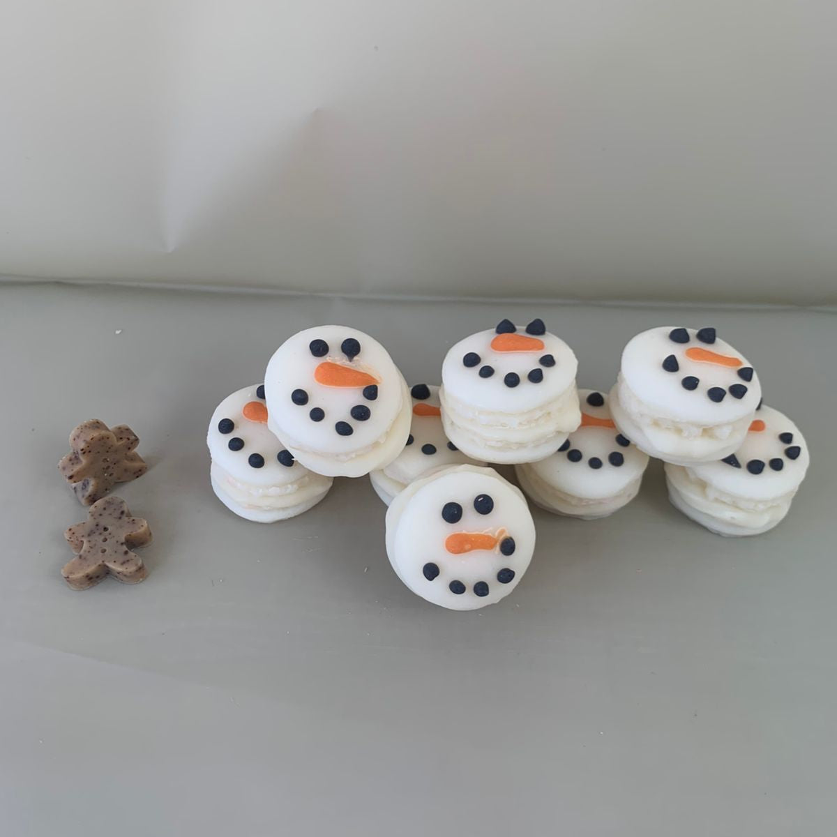 Kit macarrones navideños